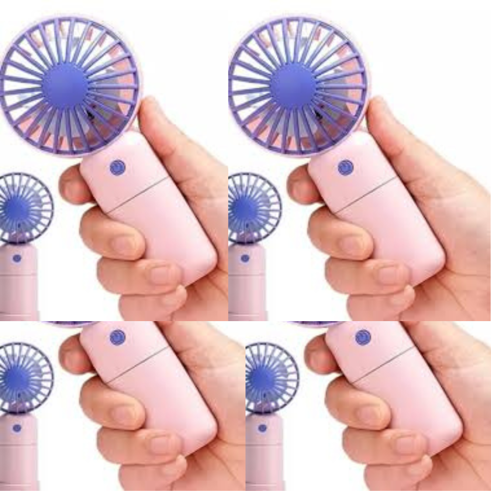 Mini Ventilador con Base de Apoyo