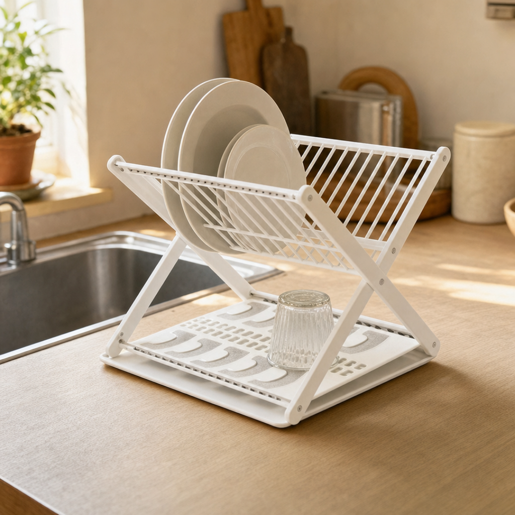 Escurridor de Platos Plegable