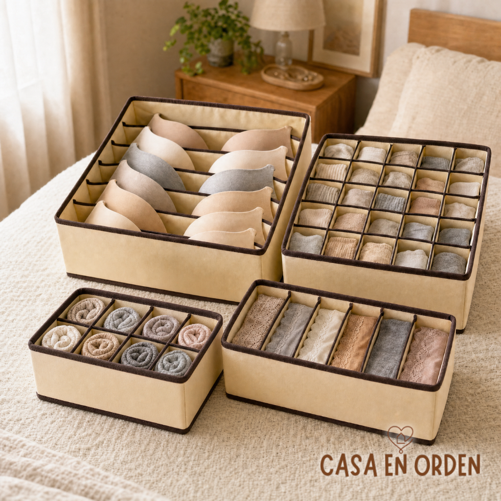 KIT 4 en 1 Organizador de Ropa