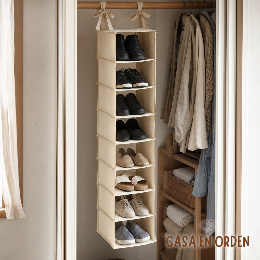 Organizador Zapatero Colgante 8 divisiones